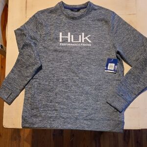 NWT HUK Hull Crew Fleece